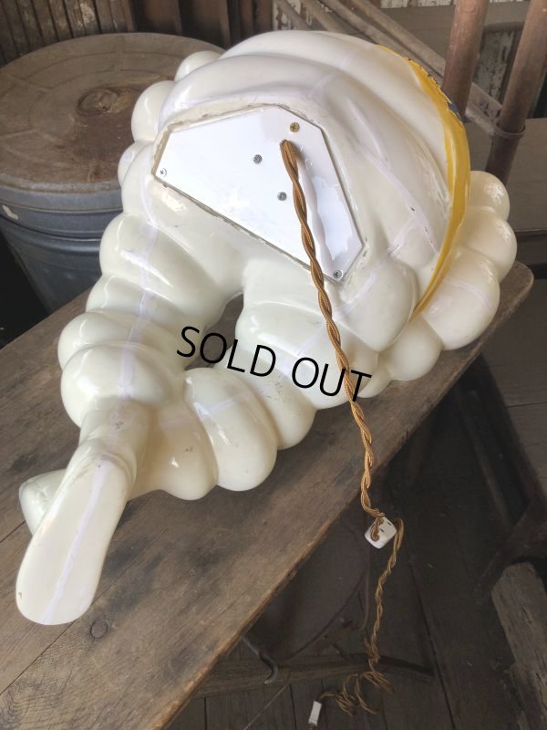 画像8: Vintage Original French MICHELIN Bibendum lamp Large figure French (M554)