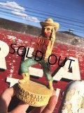 50s Advertising Hotel Elko Nevada Slot Machine Cowboy figurine (M555)
