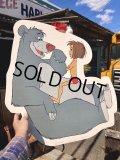 Vintage McDonald's “The Jungle Book” Happy Meal Store Display Sign (M556)