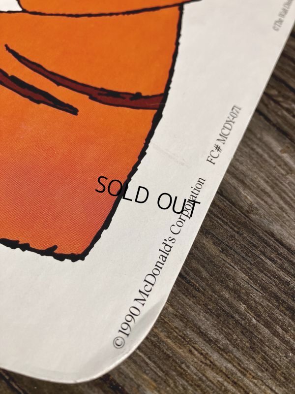 画像3: Vintage McDonald's “The Jungle Book” Happy Meal Store Display Sign (M556)