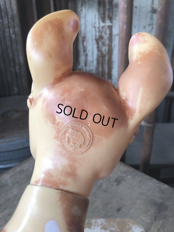 画像9: 60s Vintage Disney Ledra Plastic Bambi Vinyl Rubber Toy Doll (B557) 