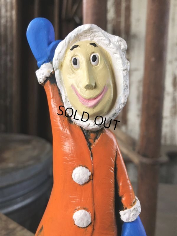 画像8: 50s Vintage Advertising Chicken Charlie Figure Statue Ashtray (M580)