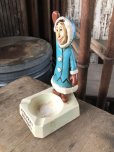 画像3: 50s Vintage Advertising Chicken Charlie Figure Statue Ashtray (M579)