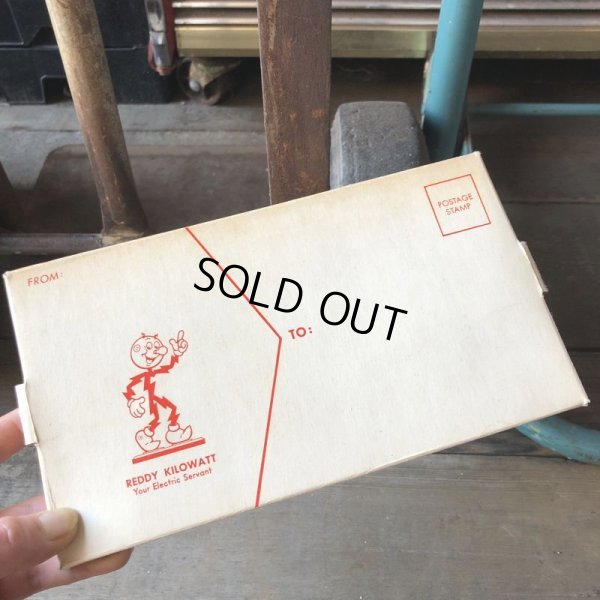 画像13: 60s〜 Vintage REDDY KILOWATT Standing Business Card Holder Figure N.O.S (M583)