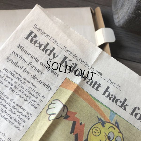 画像14: 60s〜 Vintage REDDY KILOWATT Standing Business Card Holder Figure N.O.S (M583)