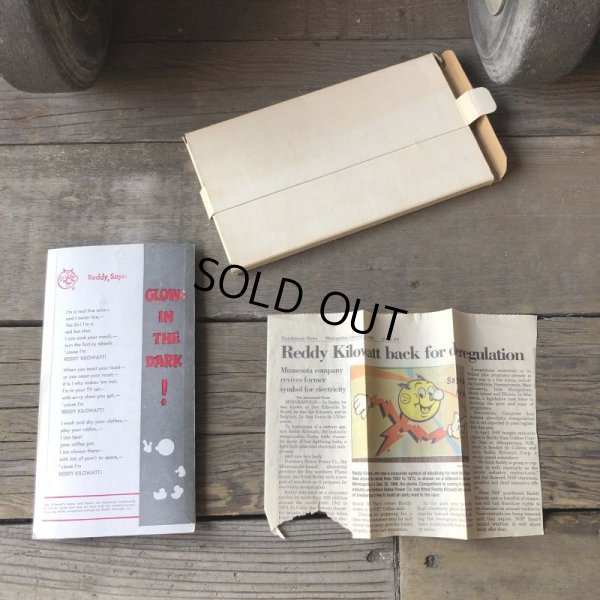 画像4: 60s〜 Vintage REDDY KILOWATT Standing Business Card Holder Figure N.O.S (M583)