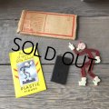 〜50s Vintage REDDY KILOWATT Standing Business Card Holder Figure N.O.S (M584)