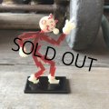 〜50s Vintage REDDY KILOWATT Standing Business Card Holder Figure (M587)