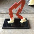 画像4: 〜50s Vintage REDDY KILOWATT Standing Business Card Holder Figure (M585)