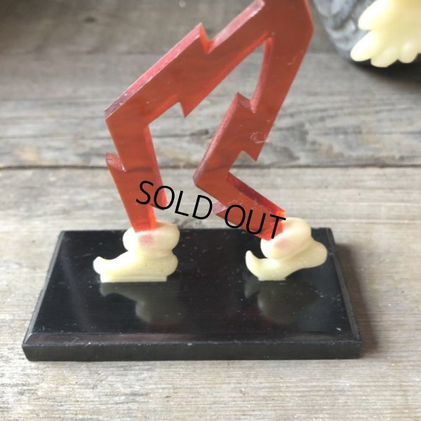 画像4: 〜50s Vintage REDDY KILOWATT Standing Business Card Holder Figure (M585)