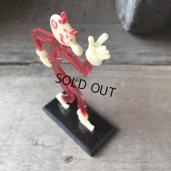 画像7: 〜50s Vintage REDDY KILOWATT Standing Business Card Holder Figure (M589)