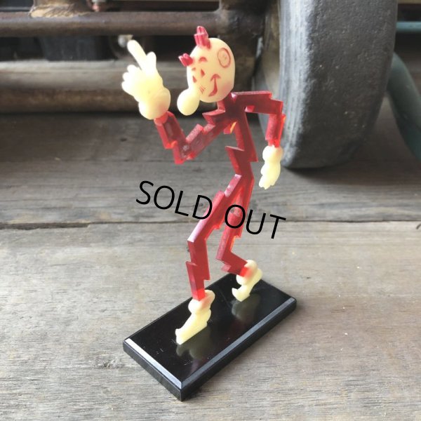 画像6: 〜50s Vintage REDDY KILOWATT Standing Business Card Holder Figure (M589)
