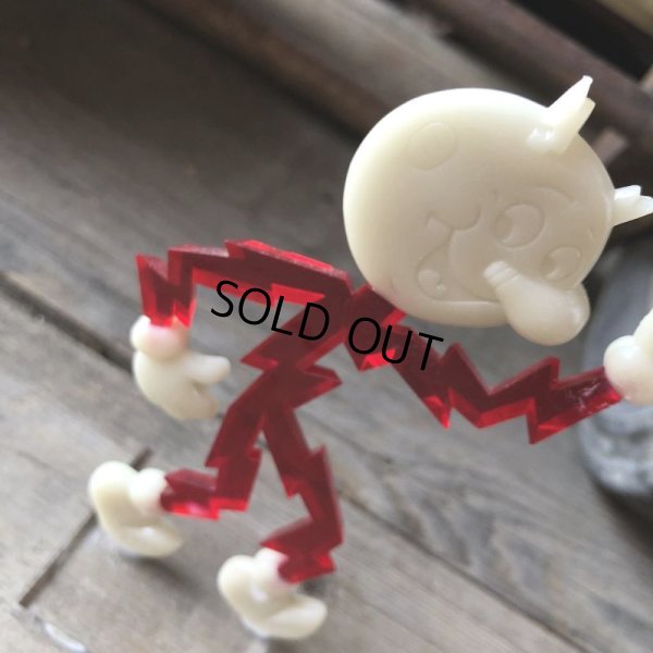 画像10: 60s〜 Vintage REDDY KILOWATT Standing Business Card Holder Figure As is... (M590)