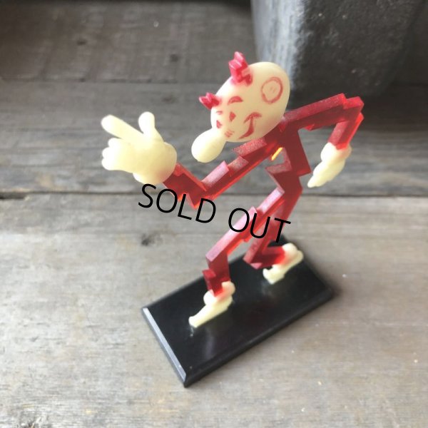 画像2: 〜50s Vintage REDDY KILOWATT Standing Business Card Holder Figure (M588)