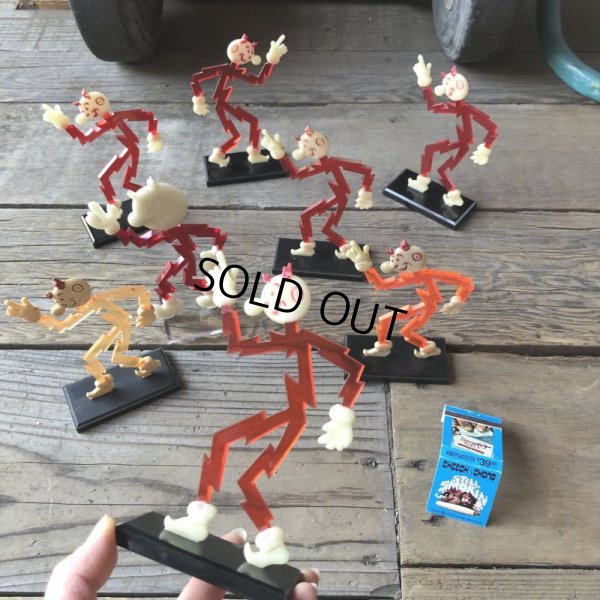 画像13: 〜50s Vintage REDDY KILOWATT Standing Business Card Holder Figure (M585)