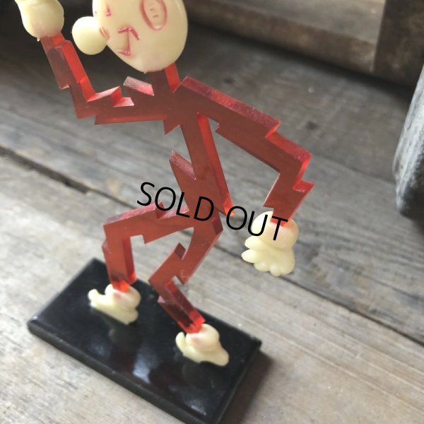 画像3: 〜50s Vintage REDDY KILOWATT Standing Business Card Holder Figure (M585)