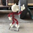 画像9: 60s〜 Vintage REDDY KILOWATT Standing Business Card Holder Figure As is... (M590)