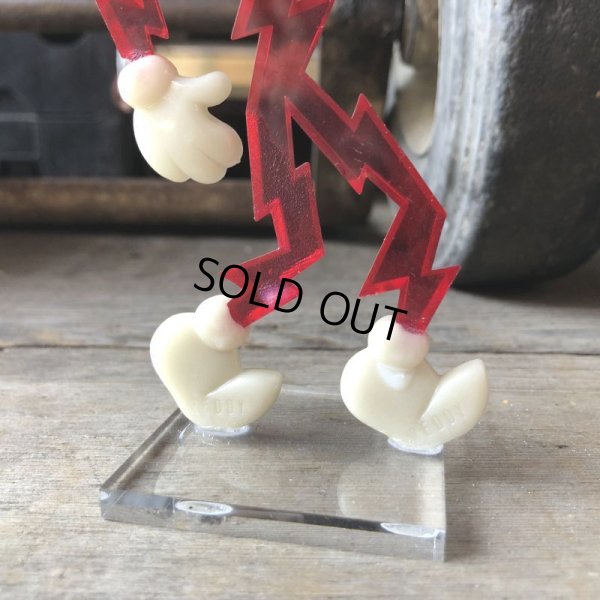 画像8: 60s〜 Vintage REDDY KILOWATT Standing Business Card Holder Figure As is... (M590)