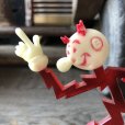 画像3: 〜50s Vintage REDDY KILOWATT Standing Business Card Holder Figure (M588)