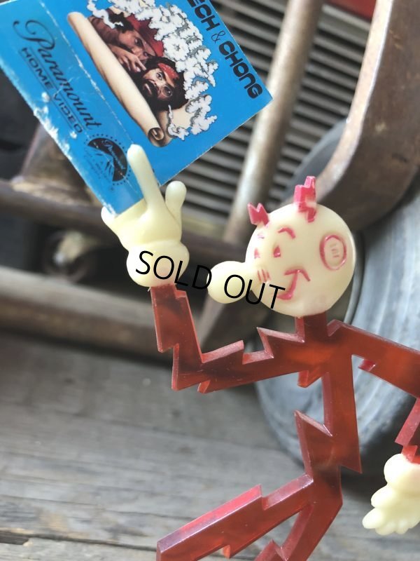 画像12: 〜50s Vintage REDDY KILOWATT Standing Business Card Holder Figure (M589)