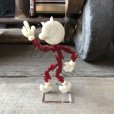 画像1: 60s〜 Vintage REDDY KILOWATT Standing Business Card Holder Figure As is... (M590) (1)