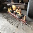 画像5: 50s Vintage Bowling Tie Belt Holder Wall Rack (M591)