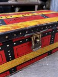 画像6: Antique Advertising HOUDE'S Co. NO.1 Cut Plug Tobacco Trunk Tin Box (M601)