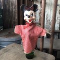 Vintage Gund Hand Puppet Doll Disney Minnie Mouse (M603)