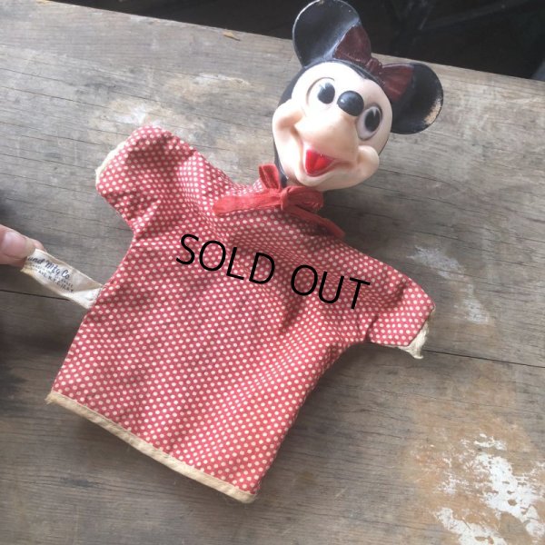 画像11: Vintage Gund Hand Puppet Doll Disney Minnie Mouse (M603)