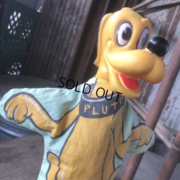 画像5: Vintage Gund Hand Puppet Doll Disney Pluto (M604)