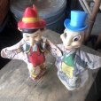 画像8: Vintage Gund Hand Puppet Doll Disney Pinocchio &  Jiminy Cricket SET (M605)