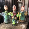 画像1: Vintage Gund Hand Puppet Doll Disney Peter Pan , Wendy , Captain Hook SET (M603) (1)