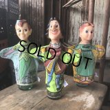 Vintage Gund Hand Puppet Doll Disney Peter Pan , Wendy , Captain Hook SET (M603)