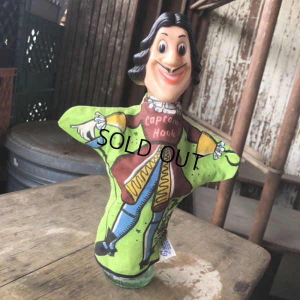 画像12: Vintage Gund Hand Puppet Doll Disney Peter Pan , Wendy , Captain Hook SET (M603)