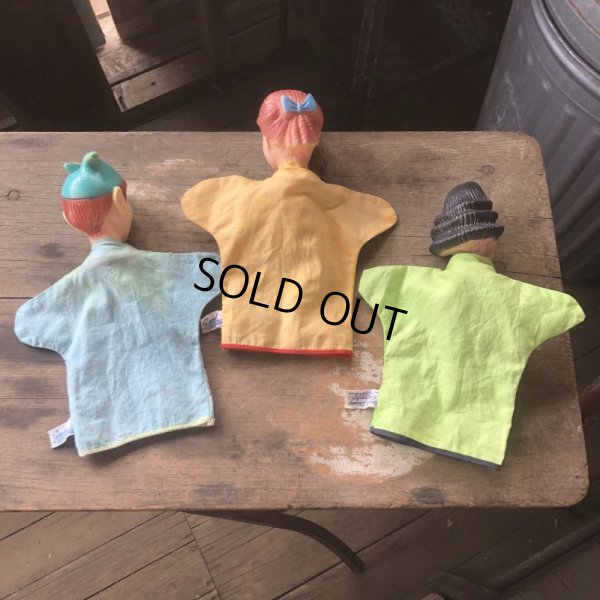 画像19: Vintage Gund Hand Puppet Doll Disney Peter Pan , Wendy , Captain Hook SET (M603)