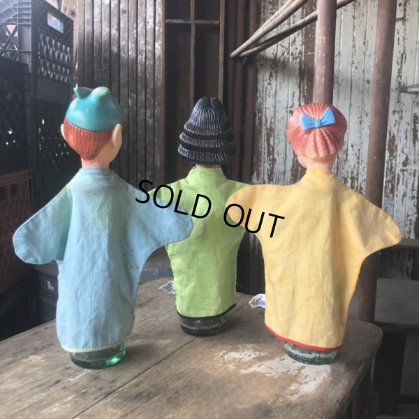 画像3: Vintage Gund Hand Puppet Doll Disney Peter Pan , Wendy , Captain Hook SET (M603)