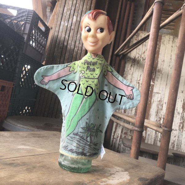 画像14: Vintage Gund Hand Puppet Doll Disney Peter Pan , Wendy , Captain Hook SET (M603)