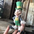 画像12: Vintage Disney Pinocchio Jiminy Cricket Rubber Doll (M615) 