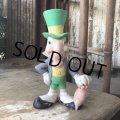 Vintage Disney Pinocchio Jiminy Cricket Rubber Doll (M615) 