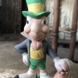 画像7: Vintage Disney Pinocchio Jiminy Cricket Rubber Doll (M615) 