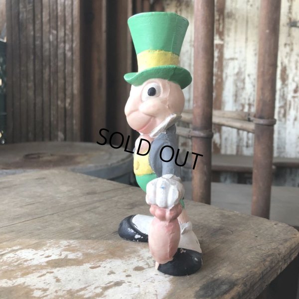 画像8: Vintage Disney Pinocchio Jiminy Cricket Rubber Doll (M615) 