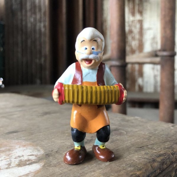 画像1: Vintage Applause Disney Pinocchio Geppetto PVC (M610) 