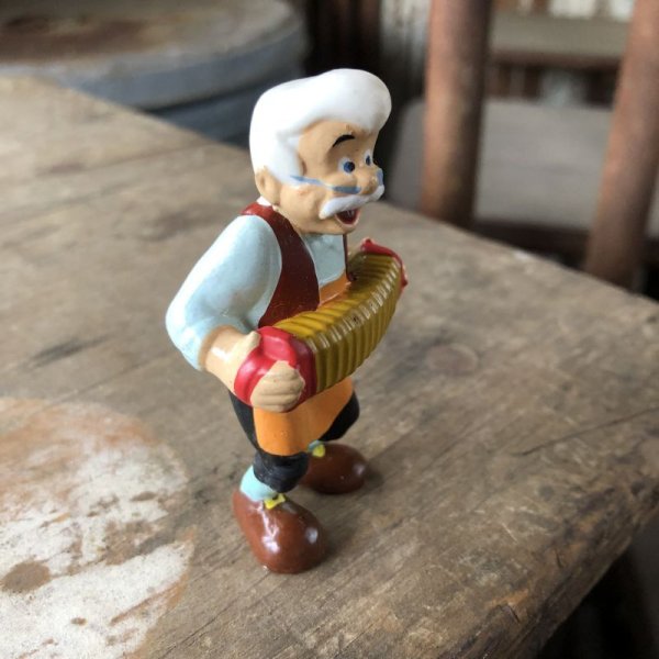 画像2: Vintage Applause Disney Pinocchio Geppetto PVC (M610) 