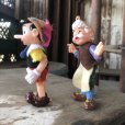 画像3: Vintage Disney Pinocchio & Geppetto Ornament SET (M616) 