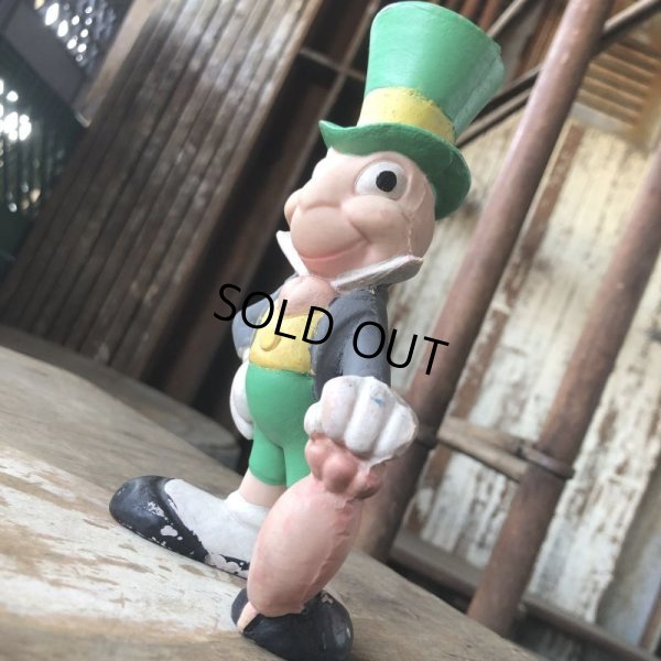 画像3: Vintage Disney Pinocchio Jiminy Cricket Rubber Doll (M615) 