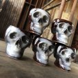 画像11: 50s Vintage SKULL " LAY OFF " Poison Decanter Bottle w/Shot Glass (B618)