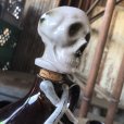 画像26: 50s Vintage SKULL " LAY OFF " Poison Decanter Bottle w/Shot Glass (B619)