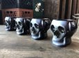 画像10: 50s Vintage SKULL " LAY OFF " Poison Decanter Bottle w/Shot Glass (B619)