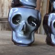 画像18: 50s Vintage SKULL " LAY OFF " Poison Decanter Bottle w/Shot Glass (B619)