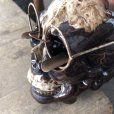 画像14: 50s MADE IN JAPAN Skull w/Glasses Ceramic Ashtray (M621)